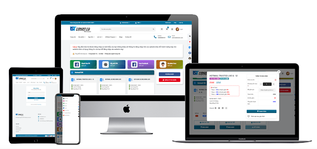 Thiết kế web [SHOPCLONE7] Thiết kế website bán nguyên liệu ADS tự động chuẩn SEO